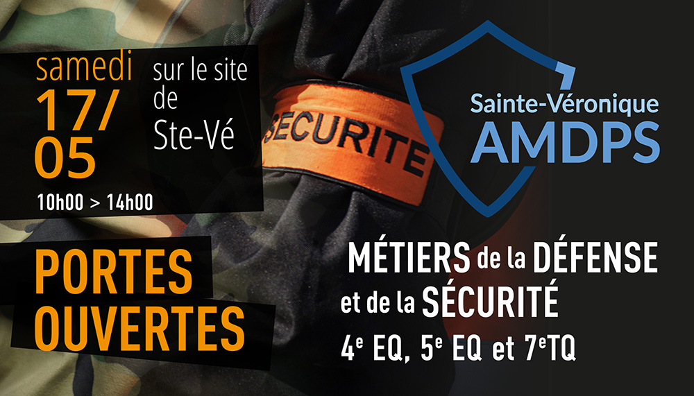 Portes Ouvertes Métiers de la Défense et de la Sécurité